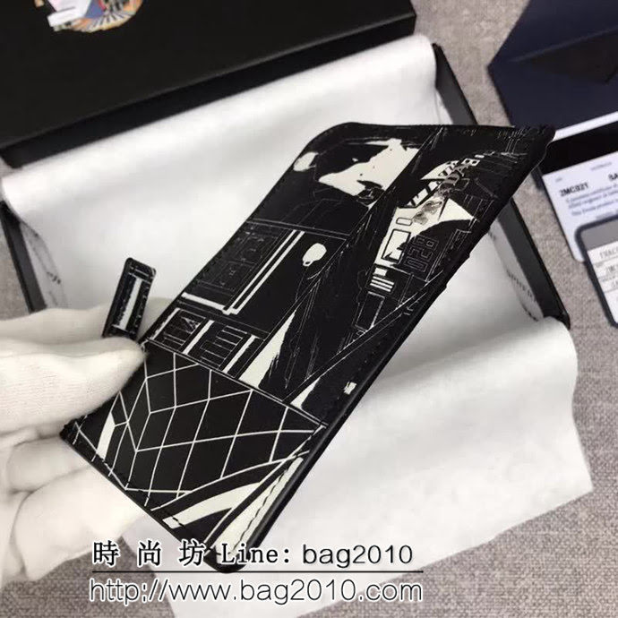 PRADA普拉達 官網同步 2018最新漫畫印象系列 男士卡片夾 2MC021 DD1441